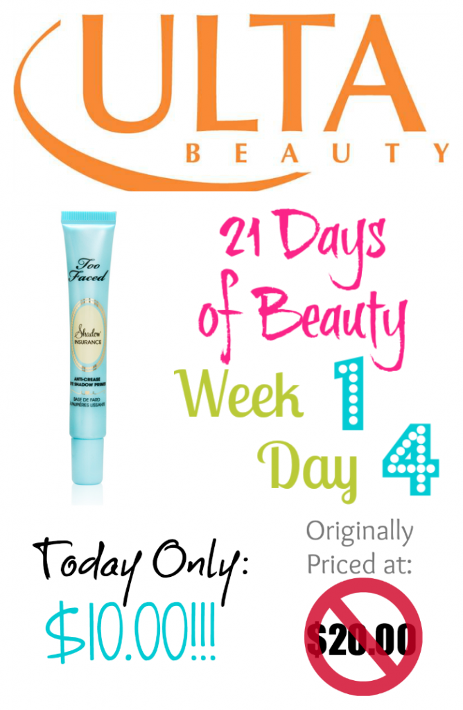Ulta 21 Days of Beauty Week 1 Day 4 Deal on southeastbymidwest.com