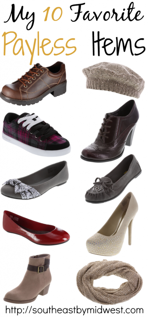 10 Favorite Payless Items on southeastbymidwest.com