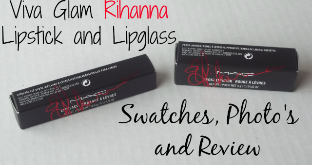 Viva Glam Rihanna Lipstick and Lipglass Swatches, Photo's, and Review on southeastbymidwest.com