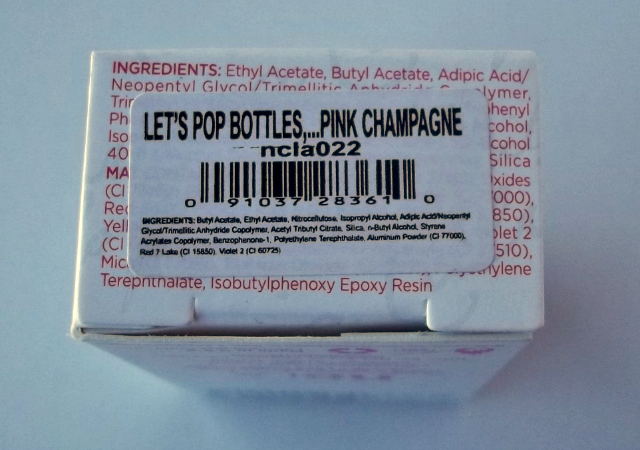 ncLA Let's Pop Bottles...Pink Champagne Box Bottom on southeastbymidwest.com