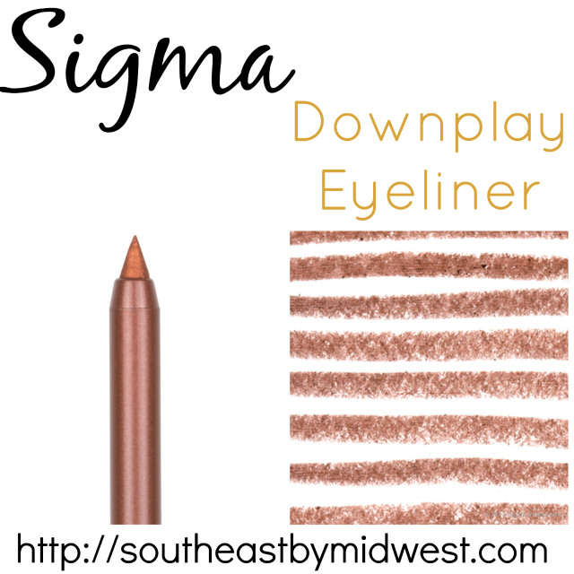 Sigma Downplay Eyeliner on southeastbymidwest.com