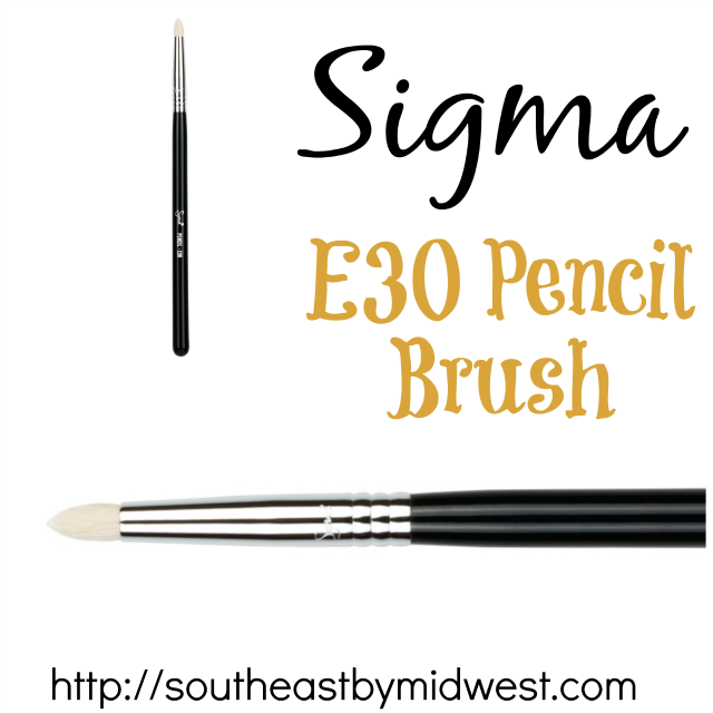 Sigma E30 Pencil Brush on southeastbymidwest.com
