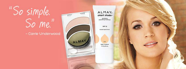 Almay Carrie Underwood Spokesperson on southeastbymidwest.com #beauty #almay #beautymeanstome #carrieunderwood