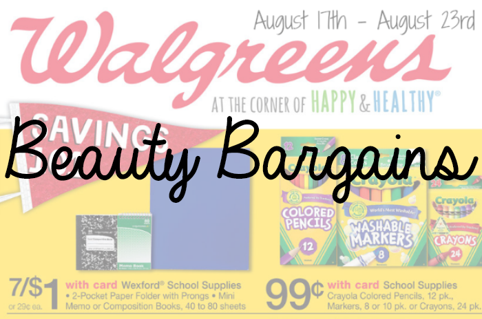 Beauty Bargains August 17th to August 23rd Featured Image on southeastbymidwest.com #beauty #bblogger #beautyblogger #beautybargains #cvs #ulta #riteaid #walgreens