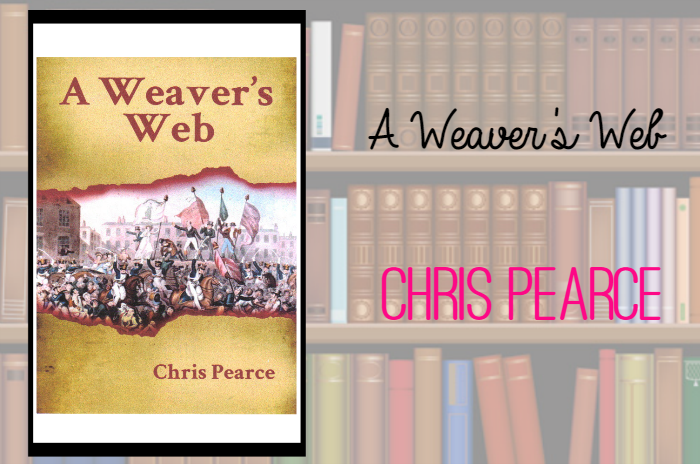A Weaver's Web by Chris Pearce Featured Image on southeastbymidwest.com #bookreview #books #literary #historical