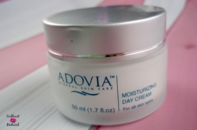 Adovia Moisturizing Day Cream Bottle on southeastbymidwest.com #moisturizer #adovia #beauty #bblogger #skincare
