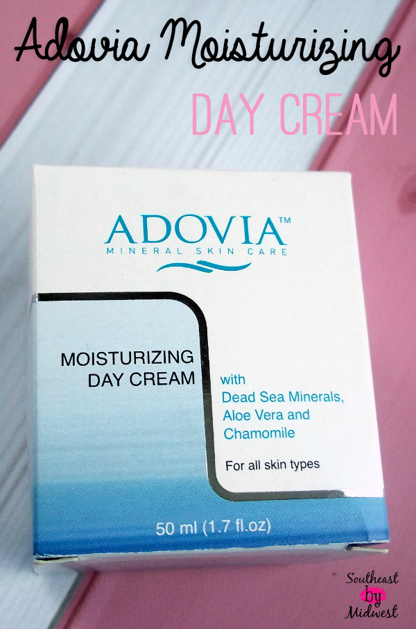 Adovia Moisturizing Day Cream on southeastbymidwest.com #moisturizer #adovia #beauty #bblogger #skincare
