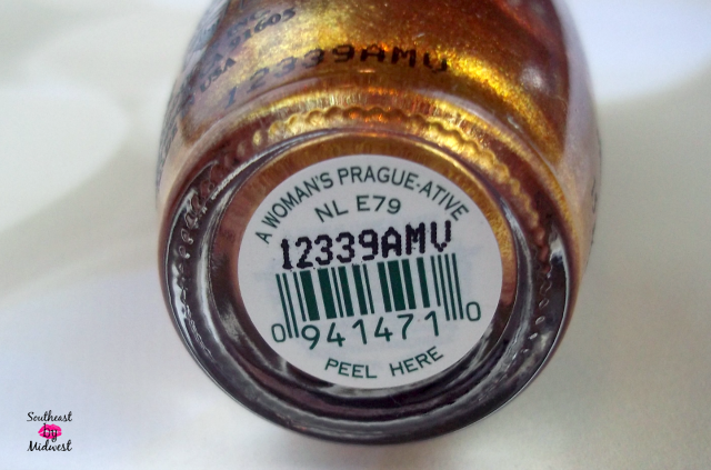OPI A Woman's Prague-ative Label on southeastbymidwest.com #opi #nails #notd #fall #awomanspragueative