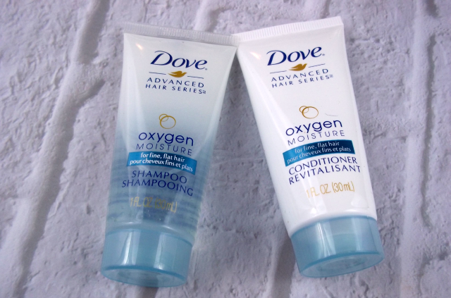 Walmart Beauty Box Dove Advanced Oxygen Moisture Shampoo and Conditioner on southeastbymidwest.com #WalmartBeauty #beauty #subscriptionbox #dove