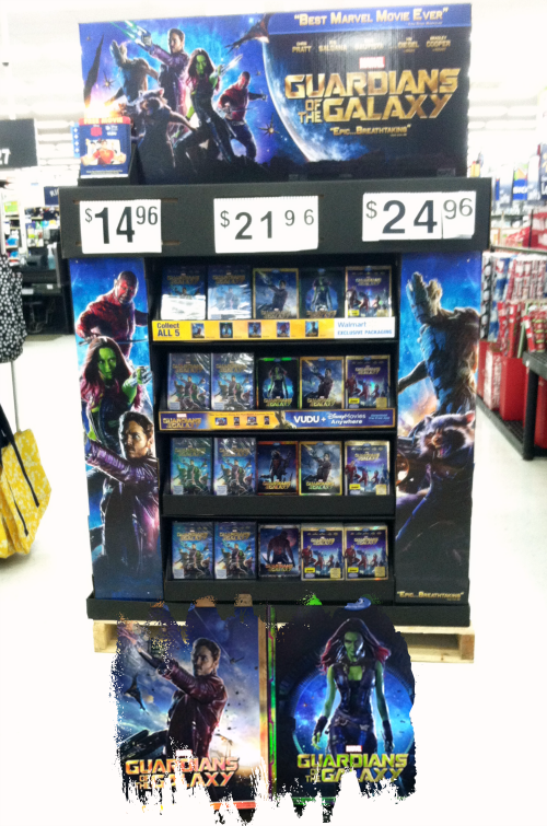 Guardians of the Galaxy Movie Night Movie Display on southeastbymidwest.com #OwnTheGalaxy #cbias #CollectiveBias #ad #shop #party #marvel