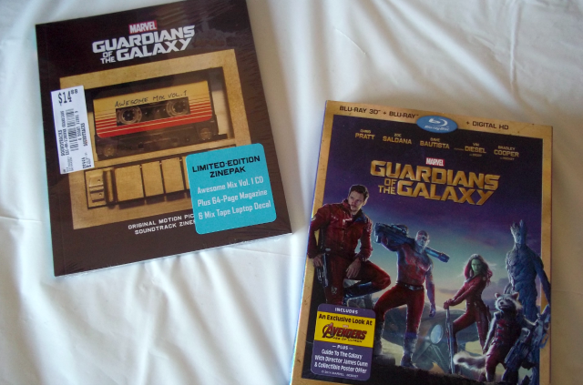 Guardians of the Galaxy Movie Night Blu-Ray and CD on southeastbymidwest.com #OwnTheGalaxy #cbias #CollectiveBias #ad #shop #party #marvel