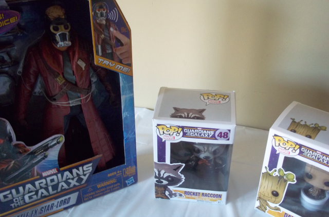 Guardians of the Galaxy Movie Night Toys on southeastbymidwest.com #OwnTheGalaxy #cbias #CollectiveBias #ad #shop #party #marvel #popvinyl