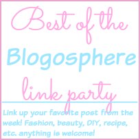 Best of the Blogosphere Link Party Button