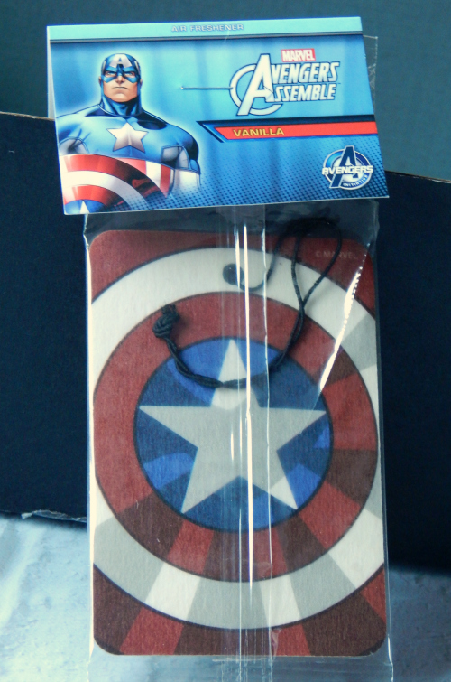 One item in the December Loot Crate was a Captain America Air Freshener