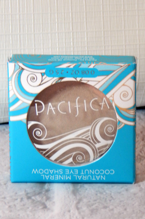 One item in the January Ipsy bag was a Pacifica Coconut Eye Shadow