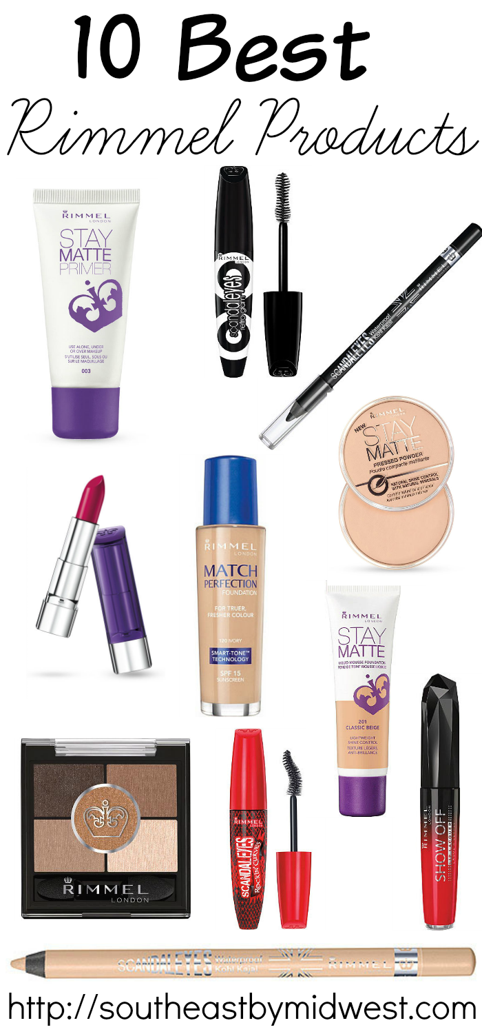 10 of the Best Rimmel Products