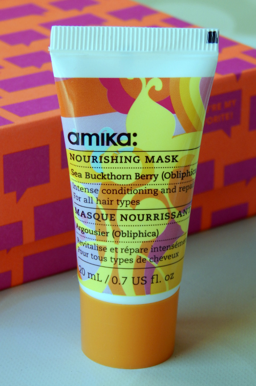 One item in the February Birchbox was an Amika Nourishing Hair Mask