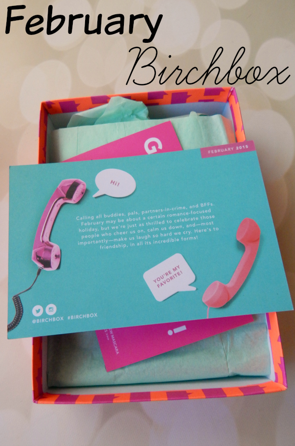 It's time for the February Birchbox Unboxing