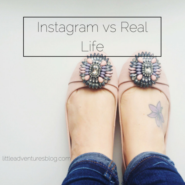 Instagram vs Real from Best of the Blogosphere Link Party Week 6