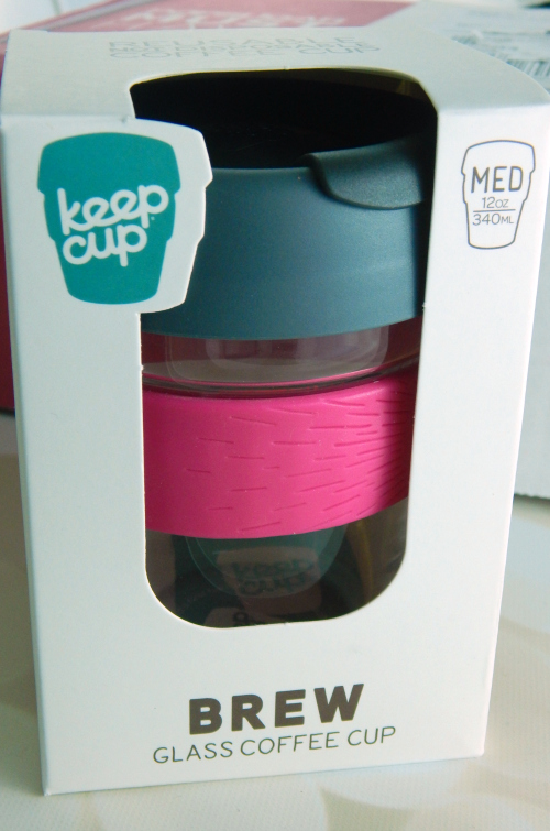 One item in the January Popsugar Must Have Box is a KeepCup Glass Coffee Mug