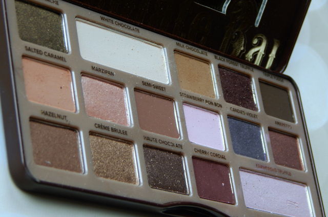 One item in my February Favorites is the Too Faced Chocolate Bar Palette