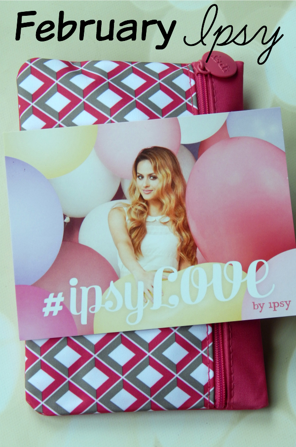 My February Ipsy bag contained items from Luxie Beauty, Cargo Cosmetics, Hey Honey, Tini Beauty, and Model Co