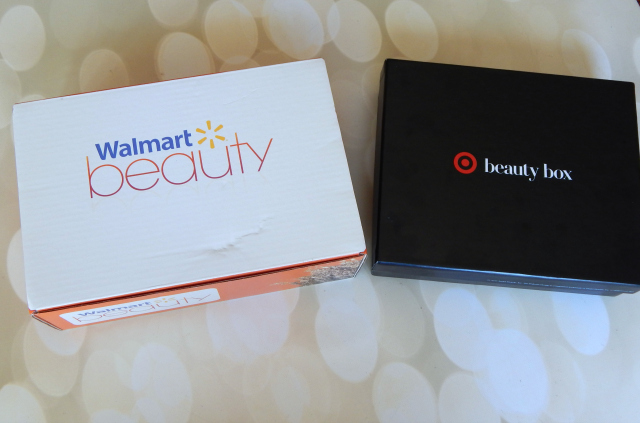 Walmart vs Target Beauty Boxes
