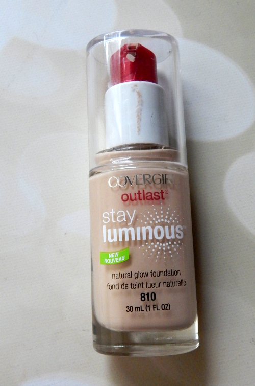 One item in my CS Haul was the CoverGirl Stay Luminous Foundation