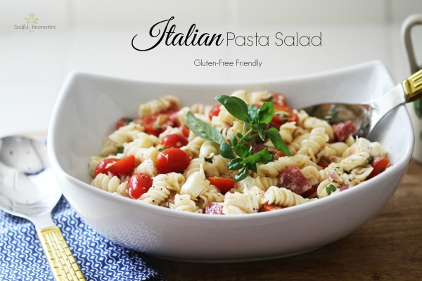 Italian Pasta Salad from Best of the Blogosphere Link Party