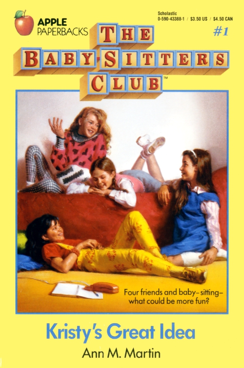 The Baby-Sitter's Club by Ann M. Martin #literary #literaryjunkies #linkparty #books #bookclub