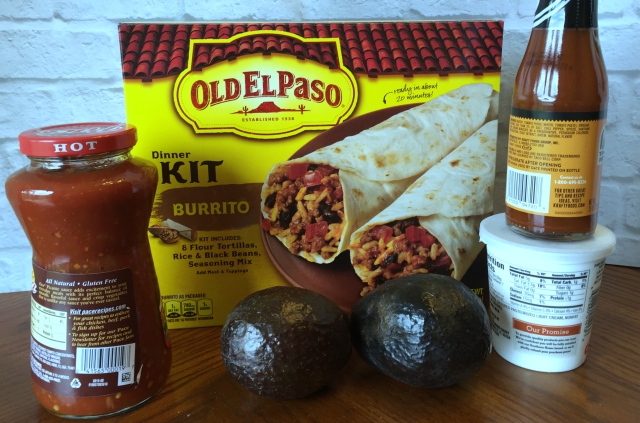 Easy DIY Chipotle Burritos Ingredients