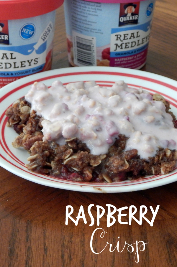 Raspberry Crisp #cbias #ad #QuakerRealMedleys