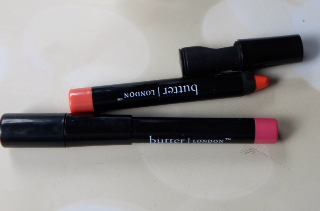 August Favorites butterLONDON Bloody Brilliant Lip Crayons #butterLondon #Clearhaircare #nivea #zeiss #beauty #makeup #cosmetics #nails #lips #haircare #beautyblogger #bbloggers