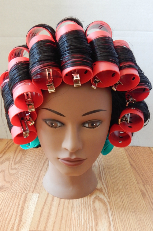 What's In My Cosmetology School Kit Miss Jenny Manikin with Rollers #cosmetology #cosmetologyschool #beauty #haircare