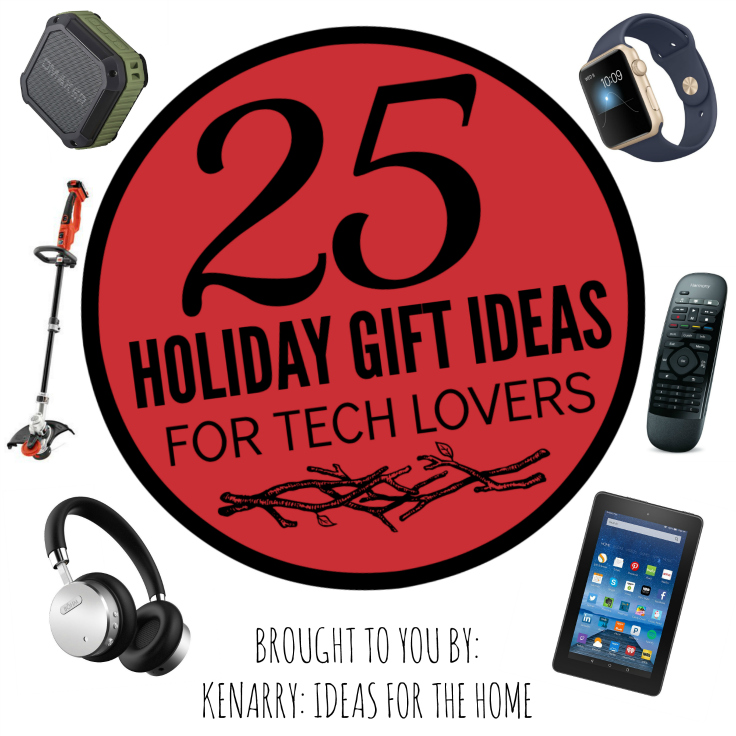 25 Holiday Gift Ideas for Tech Lovers from Best of the Blogosphere Link Party #bestoftheblogosphere #linkparty