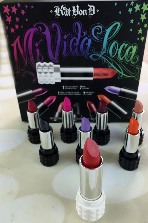 Sephora VIB Rouge Haul Kat Von D Mi Vida Loca Lipsticks #beauty #bbloggers #sephora #sephorahaul #vibrouge #katvond #mividaloca