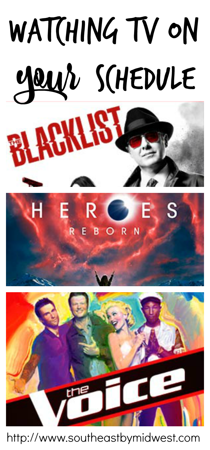 Watching TV on Your Schedule #tv #entertainment #nbc #TVEverywhere #BestEver #TheBlacklist #HeroesReborn #OneChicago #TheVoice