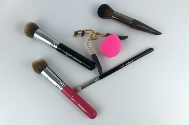Best of 2015 Part Two Favorite Brushes and Tools #bestof2015 #beautyfavorites #beauty #bbloggers #sigma #tartecosmetics #beautyblender #makeupforever