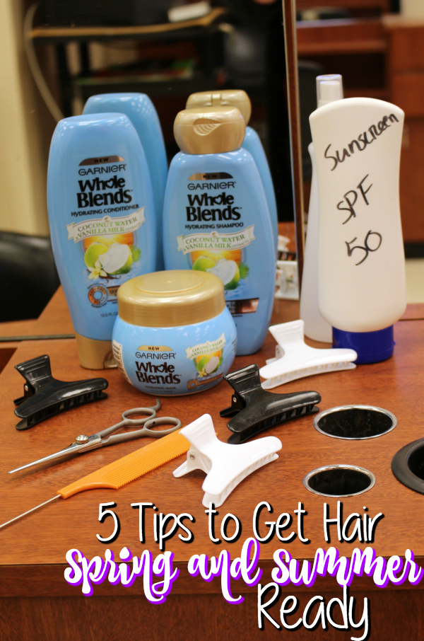 5 Tips to Get Hair Spring and Summer Ready || Southeast by Midwest #ad #shop #WholeBlends #CollectiveBias #beauty #bbloggers #Garnier