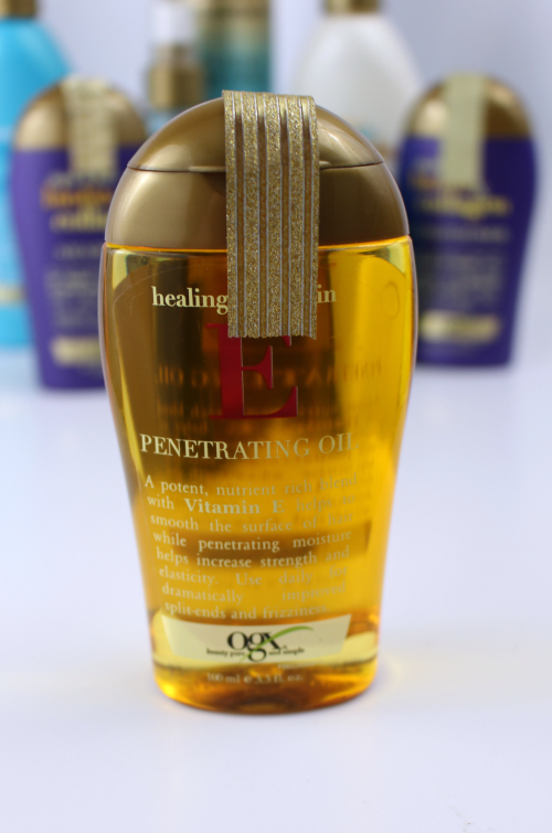 National Badass Hair Day featuring OGX Vitamin E Penetrating Oil || Southeast by Midwest #beauty #bbloggers #haircare #BadAssHairDay #OGXperiment
