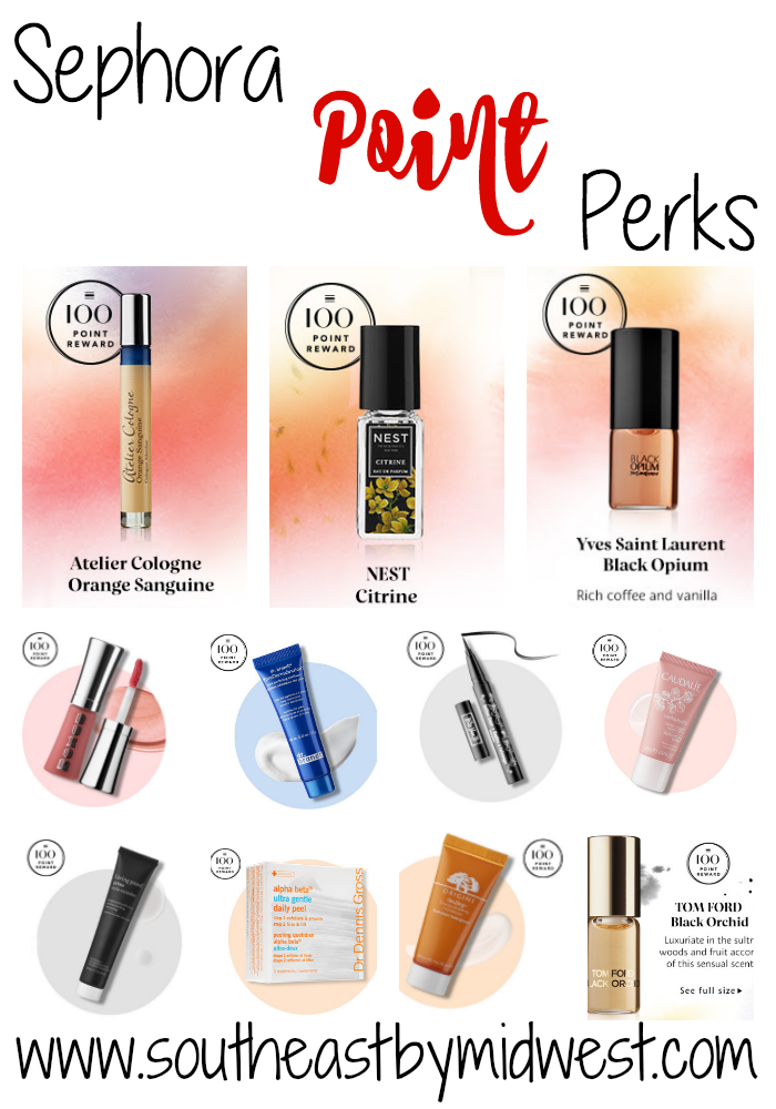 Sephora Point Perks || Southeast by Midwest #beauty #bbloggers #sephora