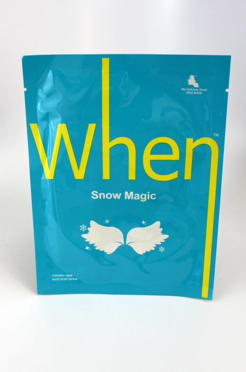 When Face Masks Snow Magic Mask || Southeast by Midwest #beauty #bbloggers #skincare #whenmaskpacks