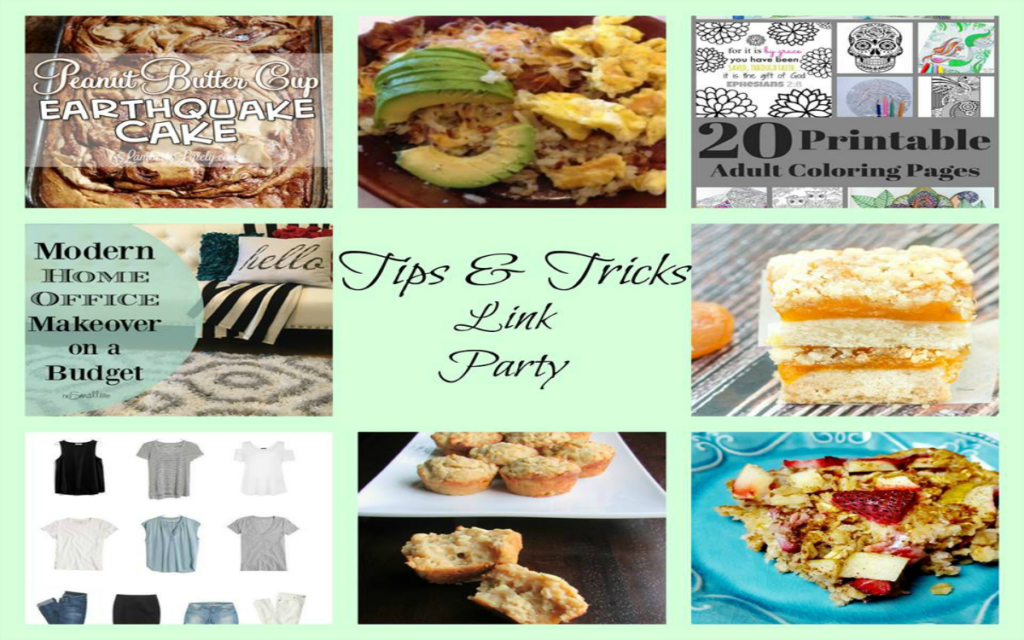Tips and Tricks Link Party #76 Featured Image || Southeast by Midwest #tipsandtricks #linkparty