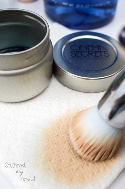 Cinema Secrets Brush Cleaner Brush Cleaning || Southeast by Midwest #beauty #bbloggers #cinemasecrets