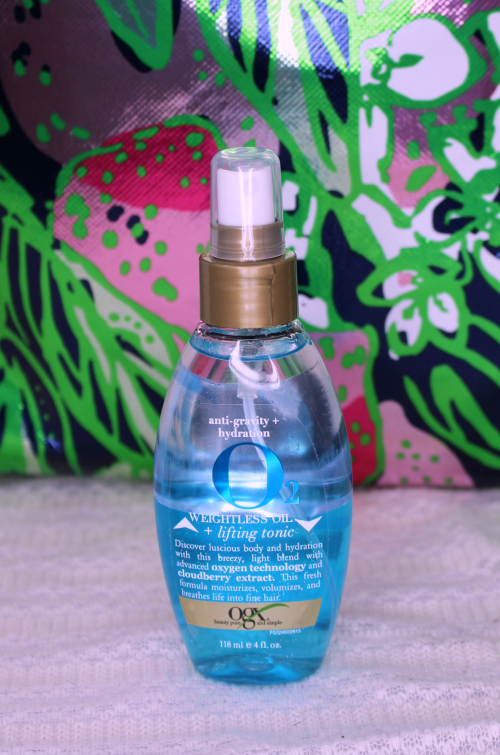 OGX Summer Essentials Weightless Oil and Lifting Tonic || Southeast by Midwest #beauty #bbloggers #ogxpert #ogx #summeressentials #hair