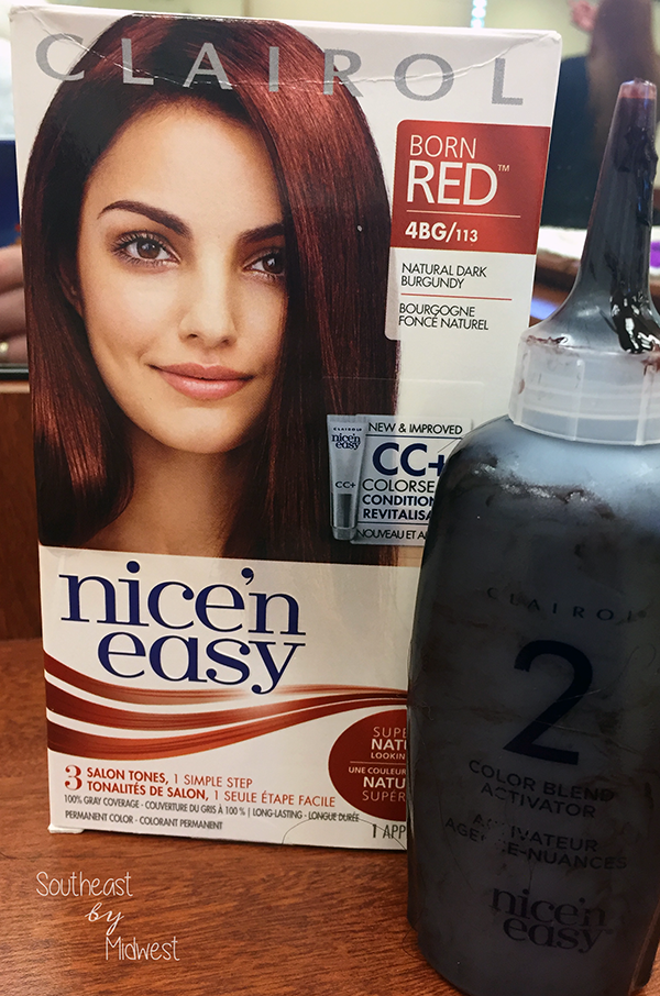 Clairol Nice 'n Easy At Home Hair Color || Southeast by Midwest #beauty #bblogger #haircolor #ColorConfidently #NicenEasy #sponsored