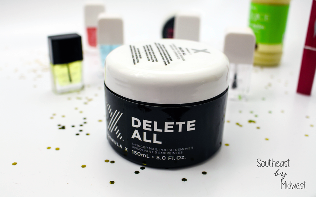 Formula X Delete All 5 Finger Nail Polish Remover Featured Image || Southeast by Midwest #beauty #bbloggers #formulax #systemaddict #influenster