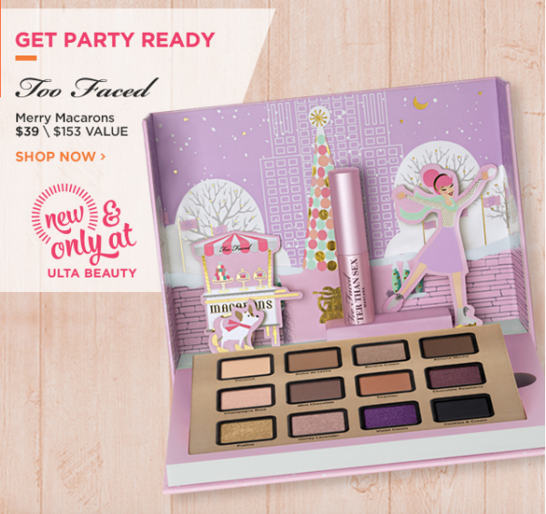 Start Fall with Ulta New Releases: Too Faced Merry Macarons || Southeast by Midwest #beauty #bbloggers #ultabeauty #toofaced