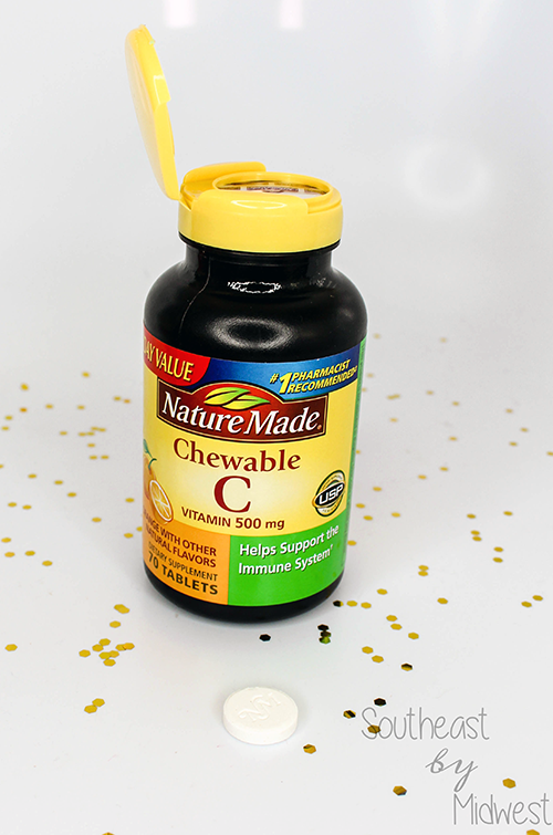 Nature Made Probiotics and Vitamins Vitamin C Opened || Southeast by Midwest #NatureMadeAtWalmart #IC #ad