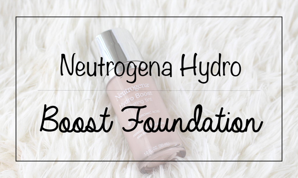 Neutrogena Hydro Boost Foundation Featured Image || Southeast by Midwest #beauty #bbloggers #neutrogena